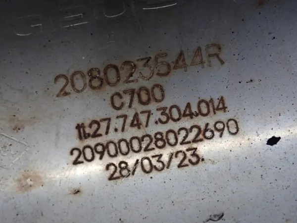 Filtre DPF Mercedes OEM 208023544R - Occasion image 6