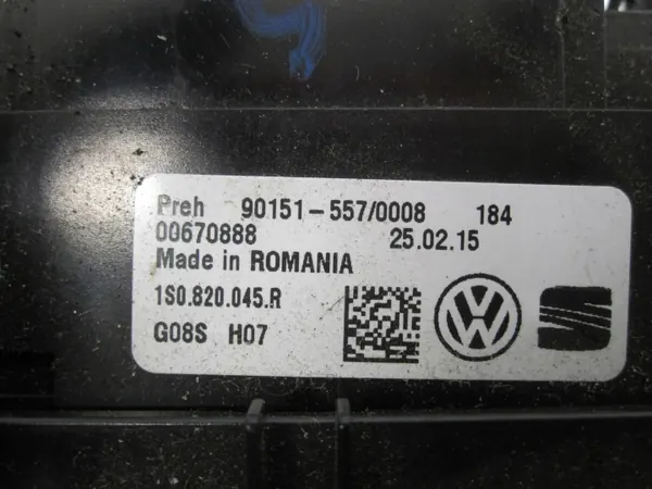 Radio CD Volkswagen UP 15r OEM 1S035156E 1S0820 image 7