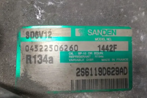 Ilmastointikompressori FORD FIESTA V 1.4L diesel image 5