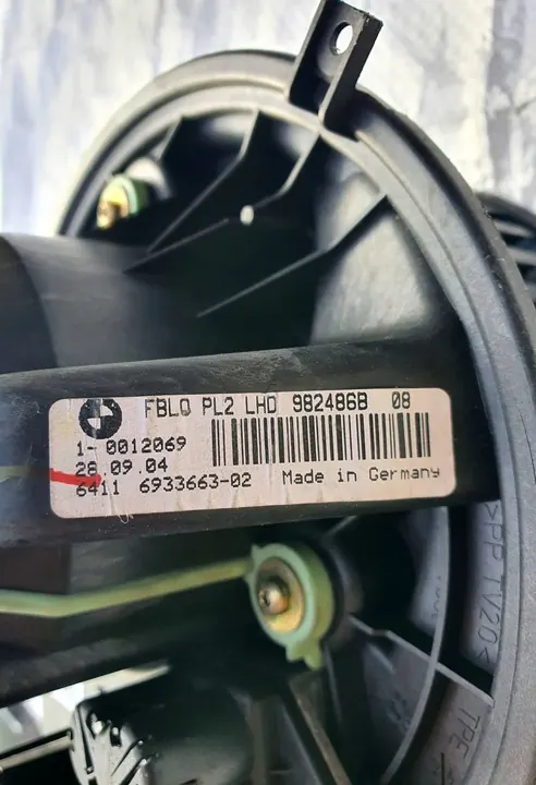 Ventilador BMW Série 1 E87 2005 982486B image 5