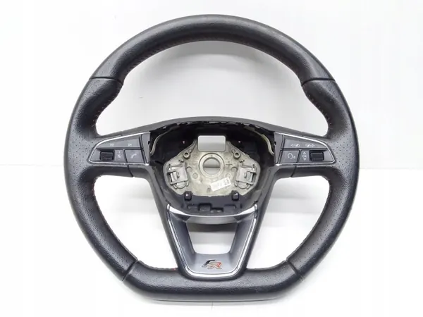 Stuurwiel afgeplat leder multifunctioneel 5F0419091R SEAT Leon III FR image 2