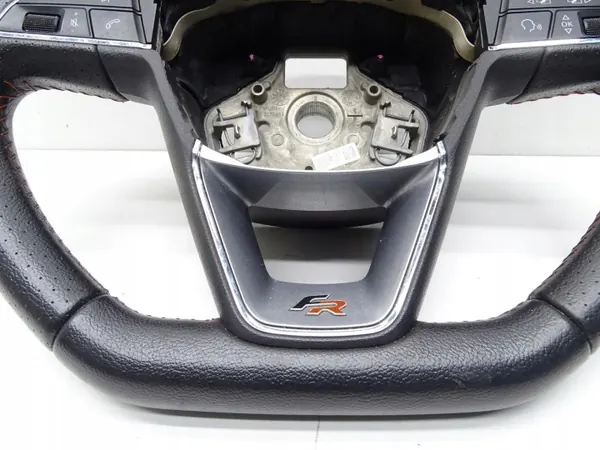 Stuurwiel afgeplat leder multifunctioneel 5F0419091R SEAT Leon III FR image 3