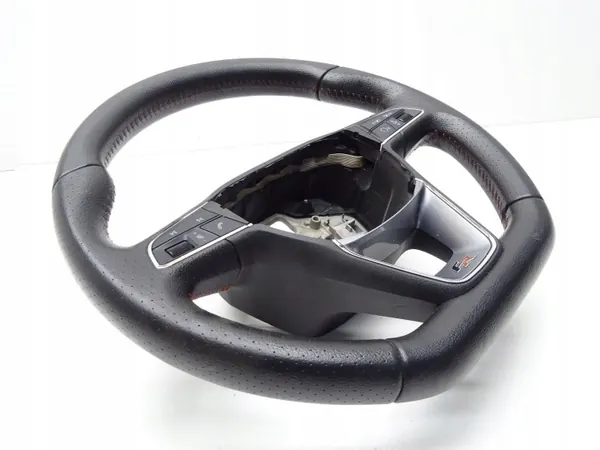 Stuurwiel afgeplat leder multifunctioneel 5F0419091R SEAT Leon III FR image 4