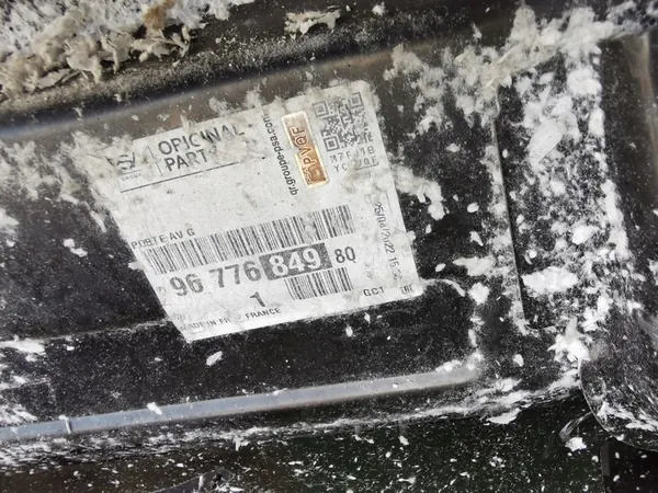 PEUGEOT 508 I Left Front Door (2010-2018) 9677684980 image 3