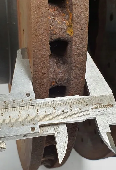 Remschijven + Remblokken Voor Mercedes SL 55 R230 AMG A2304210712 image 7