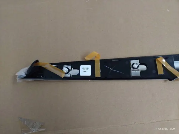 OEM 62506-16020 Bakre Vänster Pelare Kromlist image 3