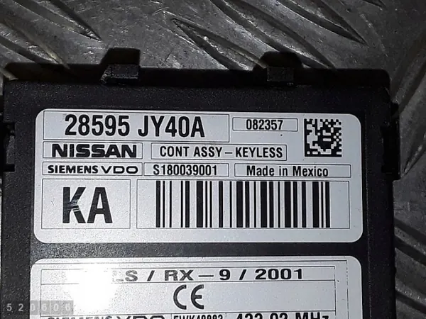 ECU Renault Koleos 28595JY40A - Pieza OEM Usada image 3