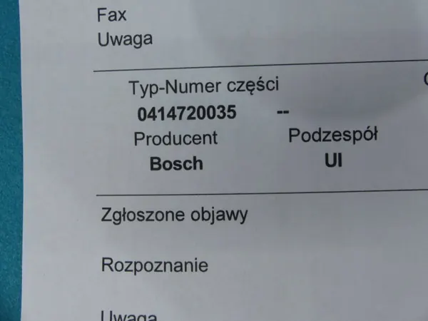 Bomba inyección OEM 0414720035 045130073T usada image 4