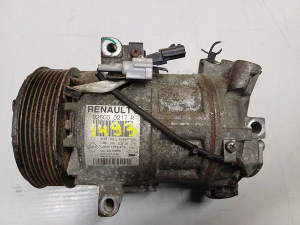 Compressor ar condicionado OEM 926000217R Renault Clio IV image 2