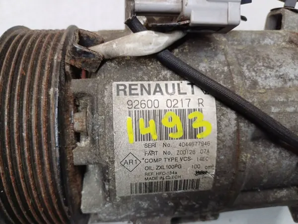 Compressor ar condicionado OEM 926000217R Renault Clio IV image 7