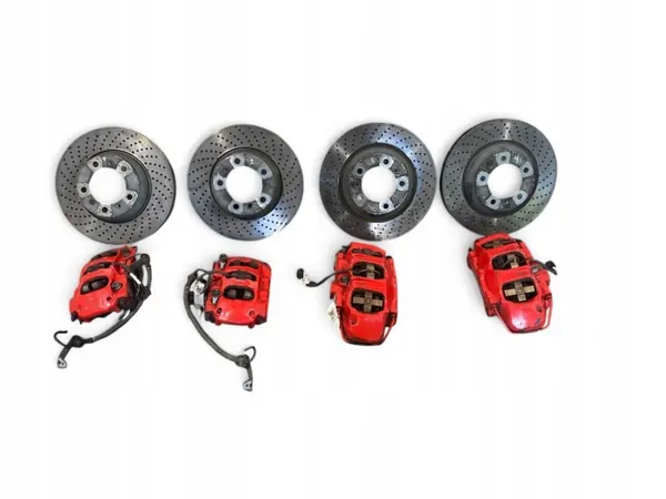 Conjunto de discos e pinças Porsche 911 991 OEM 99135105414 image 2