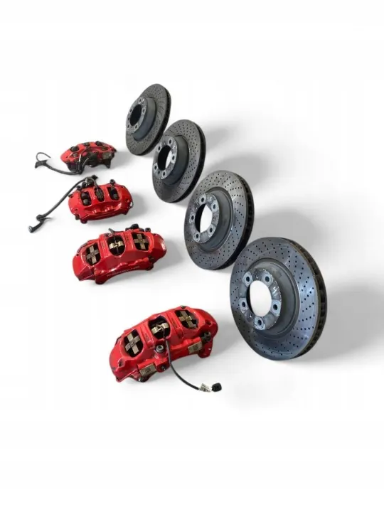 Conjunto de discos e pinças Porsche 911 991 OEM 99135105414 image 3