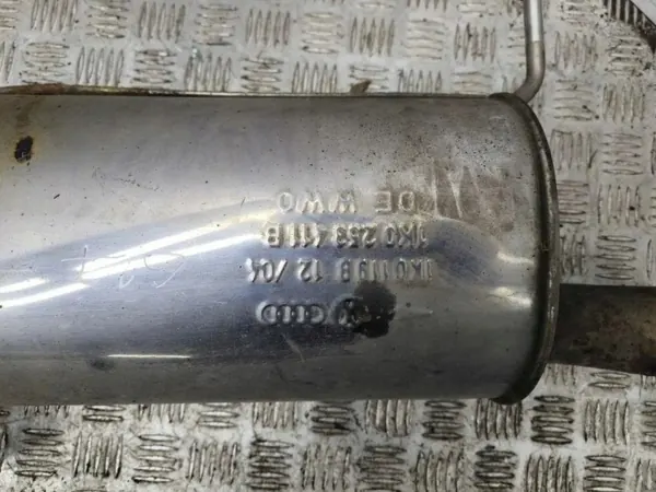 SEAT OE 1K0253411B Kompletter Schalldämpfer für Altea 2005 image 3