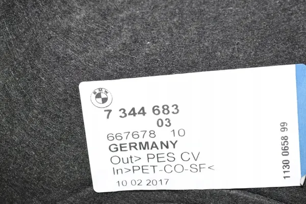 Isolamento Acústico BMW 7 (G11, G12) 7344683 image 5