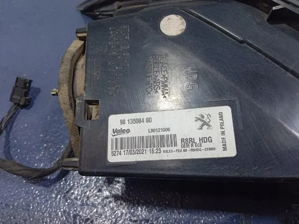 PEUGEOT 508 II Kombi SW Luz Trasera Derecha 9813508480 image 5