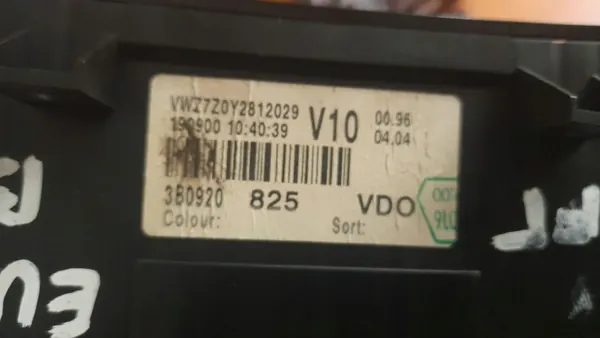 Cruscotto VW Passat B5 3B0920825 image 3