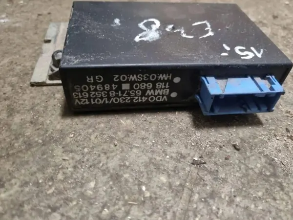 BMW-mukavuusmoduuli OEM 65718352613 7-sarja E38 image 2