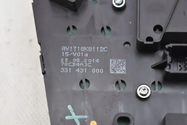 AM5T-18C815-GN Radio CD Displaypanel för Ford Fiesta image 6