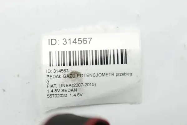 Gaspedaalpotentiometer OEM 55702020 Fiat Linea image 5
