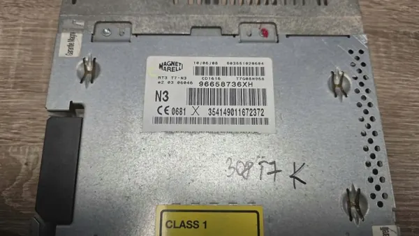 Radio CD Navigation Peugeot 308 T7 OEM 96658736XH image 5