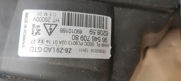 Peugeot 607 Vasemman puolen ajovalot Xenon image 6