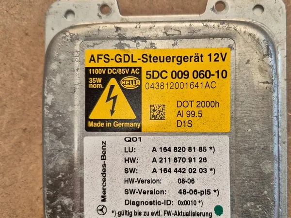 Xenon Converter Module Mercedes-Benz 5DC009060 image 4