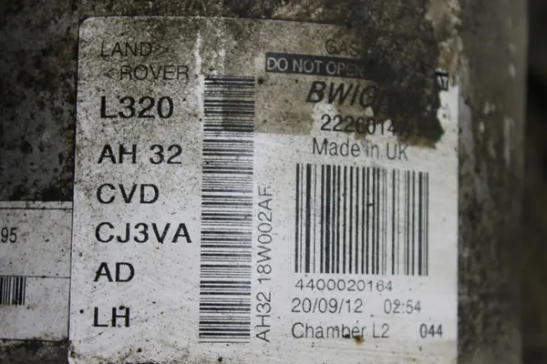 Bakre höger luftfjädring OEM 22260147 för Range Rover Sport image 5