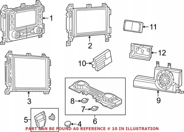 Amplificador de Áudio OEM 5602958 para Jeep Wrangler JL image 3