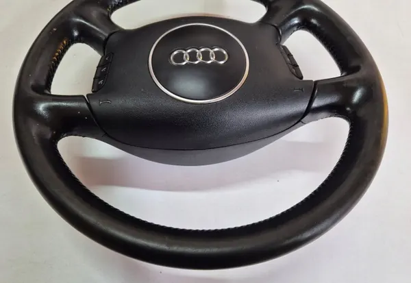 Monitoimiohjake Audi A4 B6 OEM KIEROWNICA AUDI A4 B6 CZTERORAMIENNA MULTIFUNKCJA CAR PARTS image 4