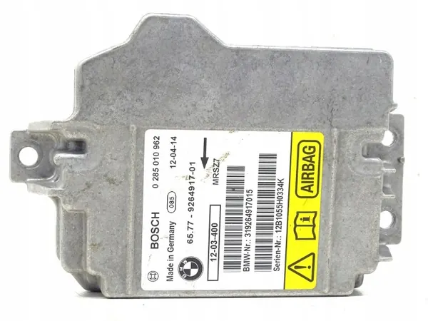 Módulo sensor airbag OEM 9264917 para BMW Z4 E89 image 2