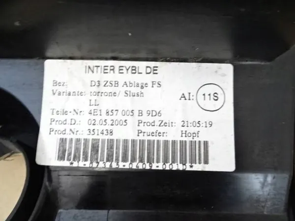 Stuurkolomafdekking OEM DRC72707 voor Audi A8 D3 image 6