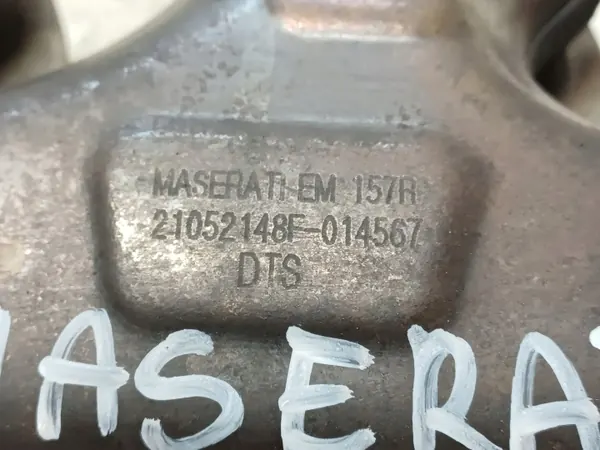 Collecteur d'échappement Maserati Ghibli 13- 3.0 D OEM 21052148F image 5
