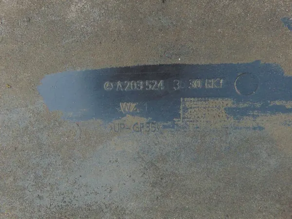 Placa de cobertura inferior para Mercedes C-Class W203 1.8 Compressor image 7