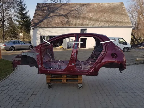 Toyota Yaris IV Panoramakatto Lasi OEM dach245641564-jlk54 image 2