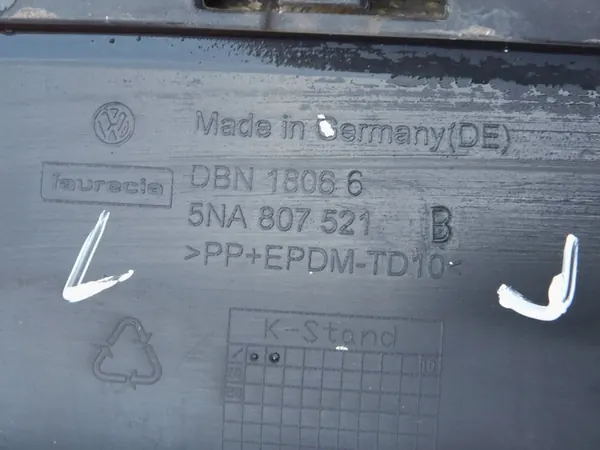 Paraurti posteriore VW TIGUAN II ALLSPACE 5NN NERO image 9