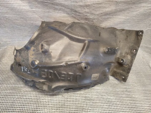 BMW F30 F31 LCI 15-18 Vasen Etulokasuojan Takaosa OEM image 2