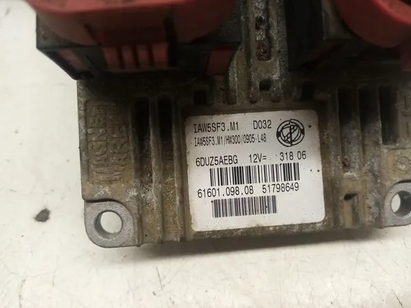 Unité de contrôle moteur Fiat Grande Punto IAW5SF3M1 image 7