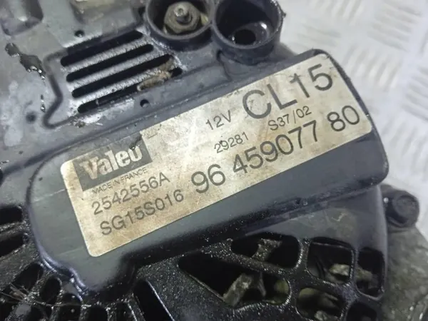 ALTERNATOR PEUGEOT 307 9645907780 image 3