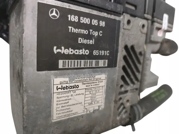 Webasto Standkachel Mercedes A W168 OEM 1685000598 image 5