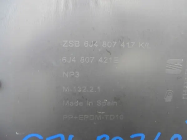 Paraurti Posteriore Seat Ibiza 6J 12-17 5 Porte OEM 6J4807421E image 9