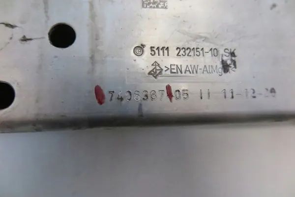 Zona de colisão esquerda BMW X1 F48 F49 MINI F60 51117406387 image 6
