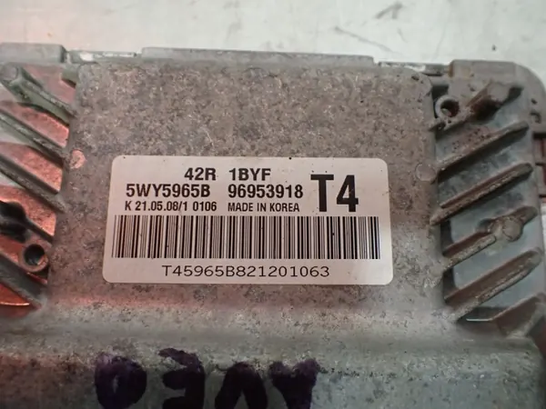 Begagnad Motorstyrenhet OEM 0 för Chevrolet Aveo image 3