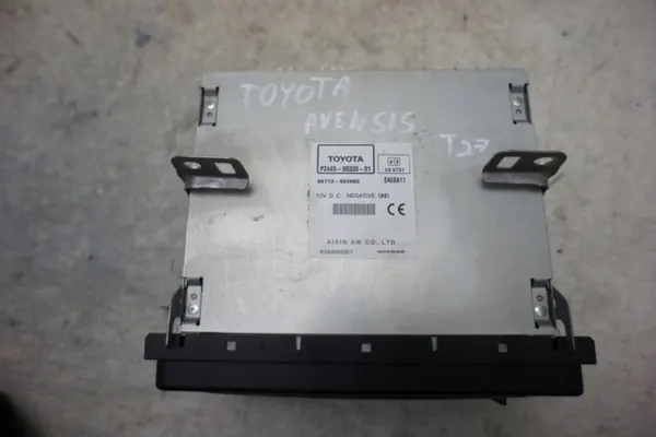 Toyota Avensis T27 GPS-navigatieradio OEM 86113-60V860 image 3