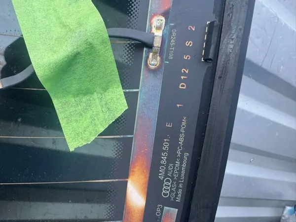 Vitre arrière Audi Q7 4M 2020 OEM 4M0845501E image 6