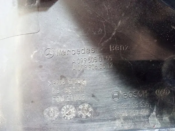 KYLARFLÄKT MERCEDES S-KLASS W222 A0999060512 image 3