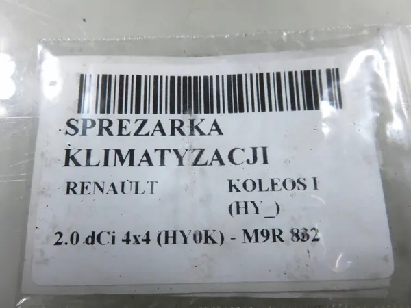 Compressore aria condizionata Renault OE 92600JY02A image 7