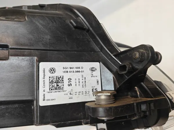 Farol esquerdo OEM 5G1941005D para VW Golf 7 VII Lift image 8