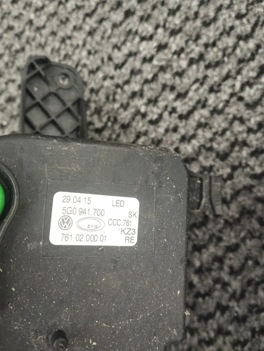 VW Golf VII GTI Halógeno LED DRL Esquerdo + Direito + Deslizadores OEM image 10