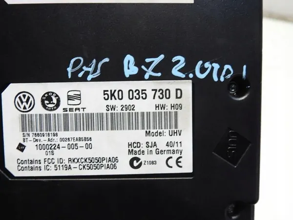 Bluetooth-Modul VW Passat B7 image 2