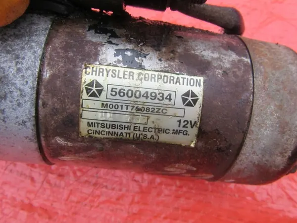 Arrancador JEEP GRAND CHEROKEE ZJ 5.2i OEM 56004934 image 3